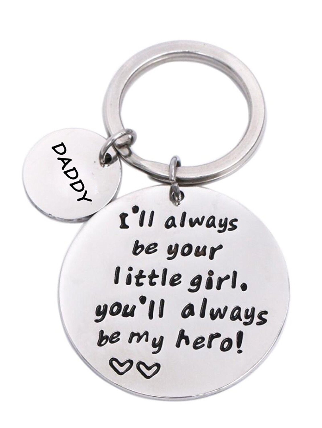 Father Daughter Gift Ideas
 Keychain Gifts for Daddy Father Daddy Gift Idea from
