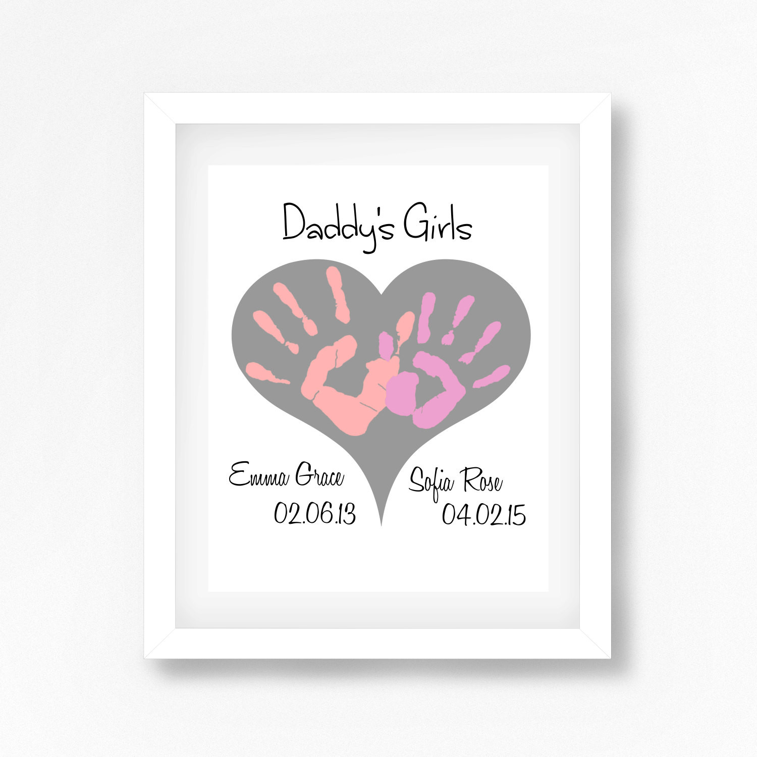 Father To Daughter Gift Ideas
 Daddy s Girls Gift Gift for Daddy from Daughters Fathers
