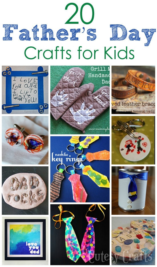 Father'S Day Craft Ideas For Kids
 20 Father s Day Crafts for Kids Cutesy Crafts