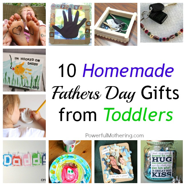 Fathers Day Handmade Gift Ideas
 10 Homemade Fathers Day Gifts from Toddlers