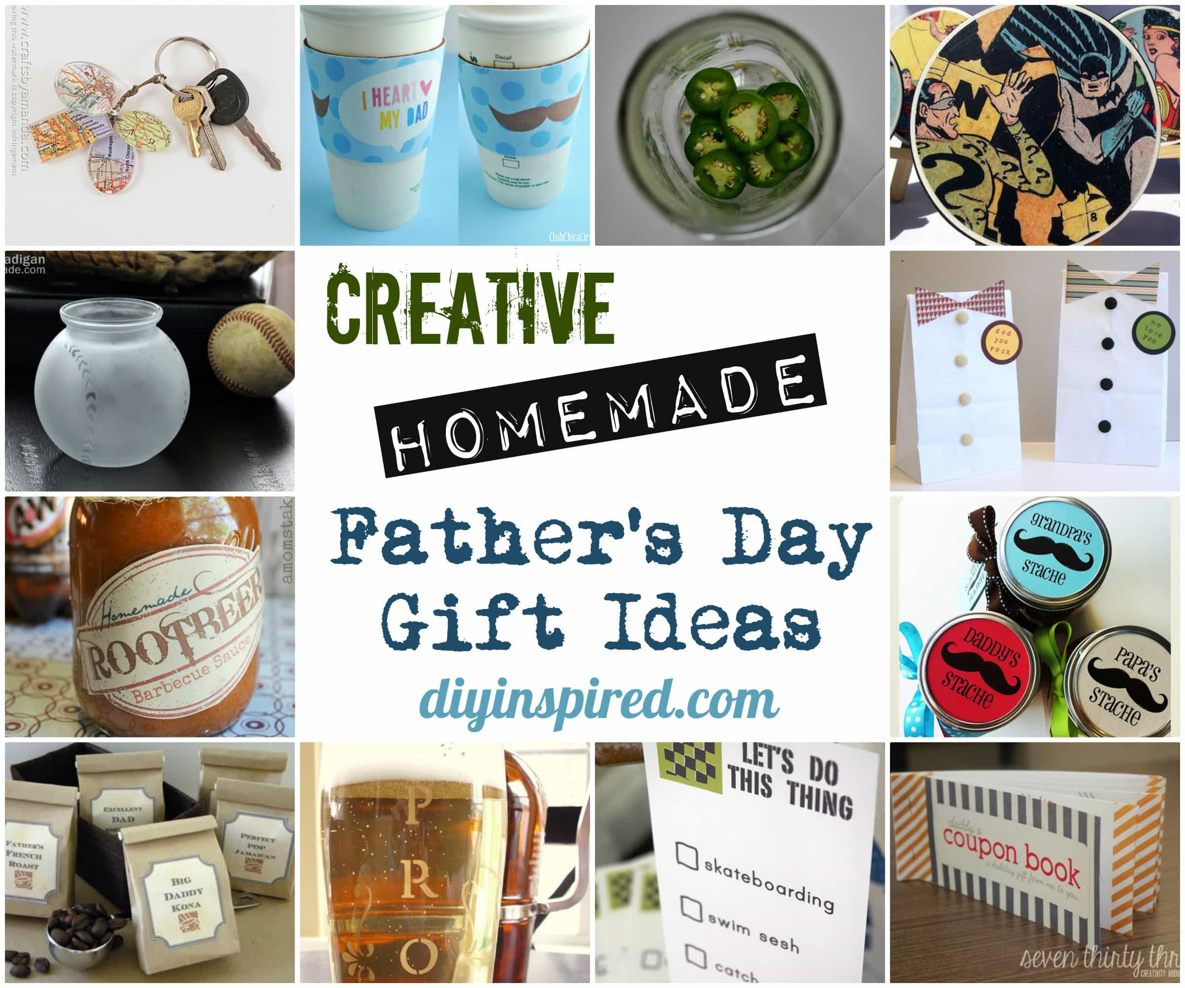Fathers Days Gift Ideas
 Creative Homemade Father’s Day Gift Ideas DIY Inspired