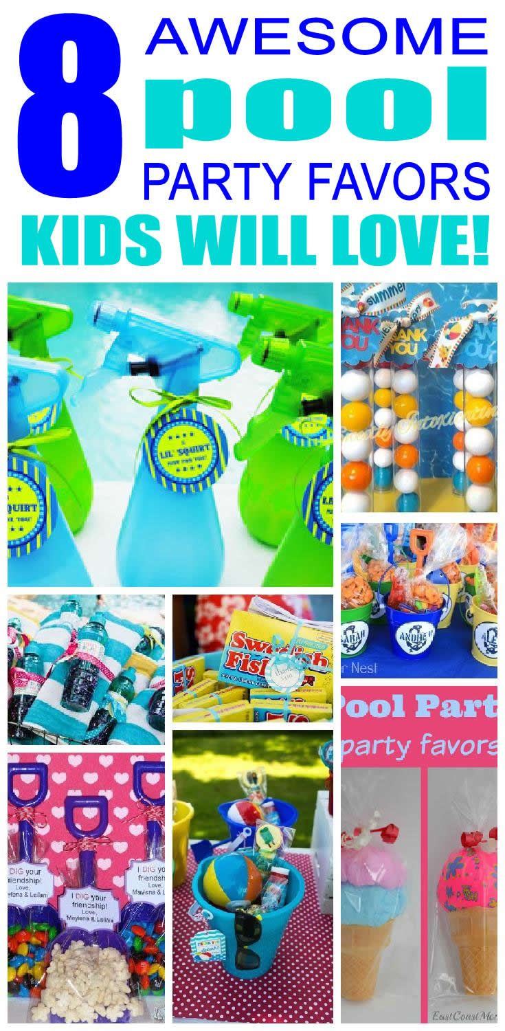 Favor Ideas For Pool Party
 Pool Party Favor Ideas