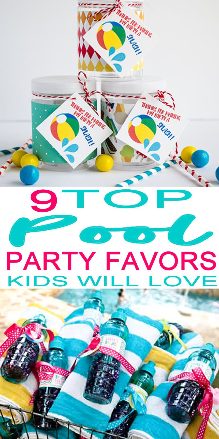 Favor Ideas For Pool Party
 9 pletely Awesome Pool Party Favor Ideas