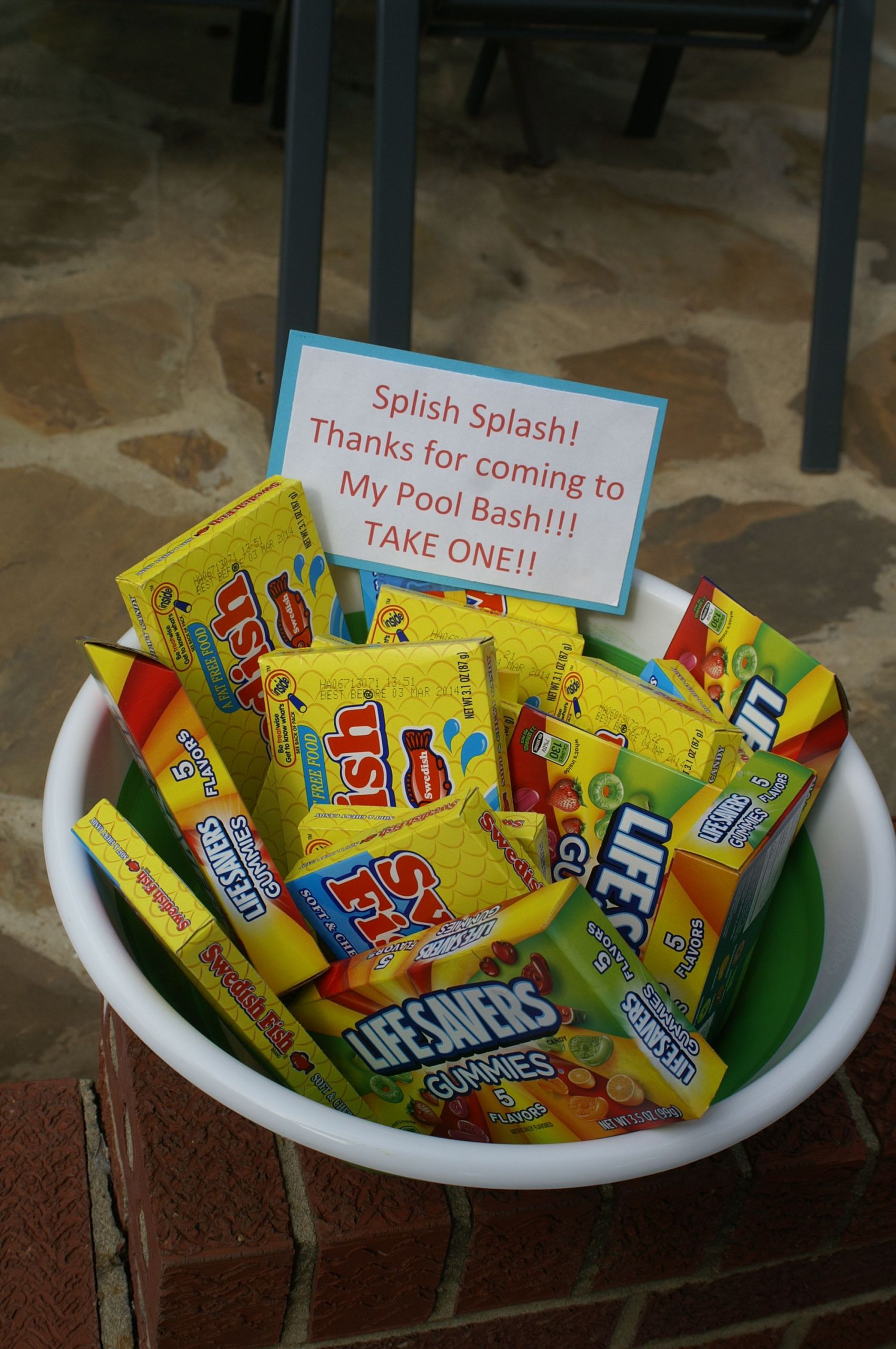 Favor Ideas For Pool Party
 party favors for pool beach party eping it simple