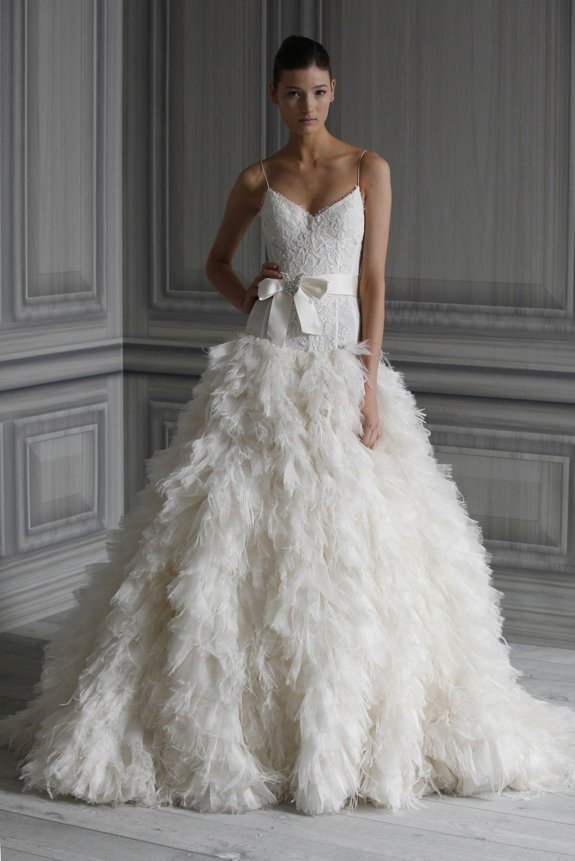 Feather Wedding Dress
 Feather Dress Picture Collection