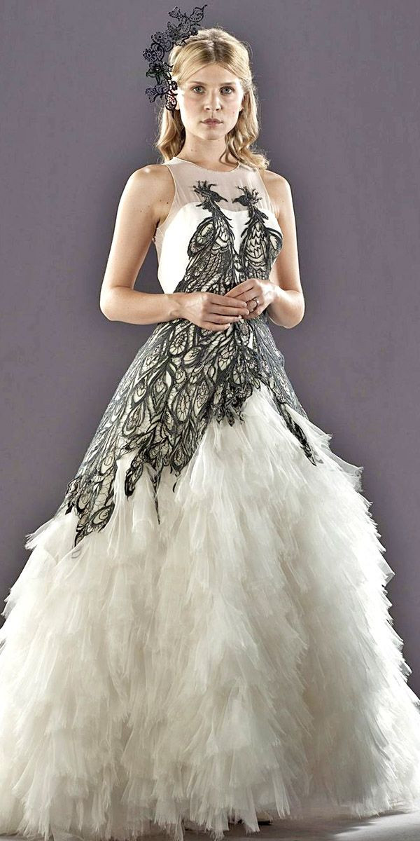 Feather Wedding Dress
 The 25 best Feather wedding dresses ideas on Pinterest