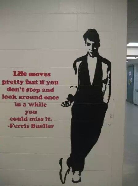 Ferris Bueller Life Quote
 Ferris bueller quote Amazing Quotes