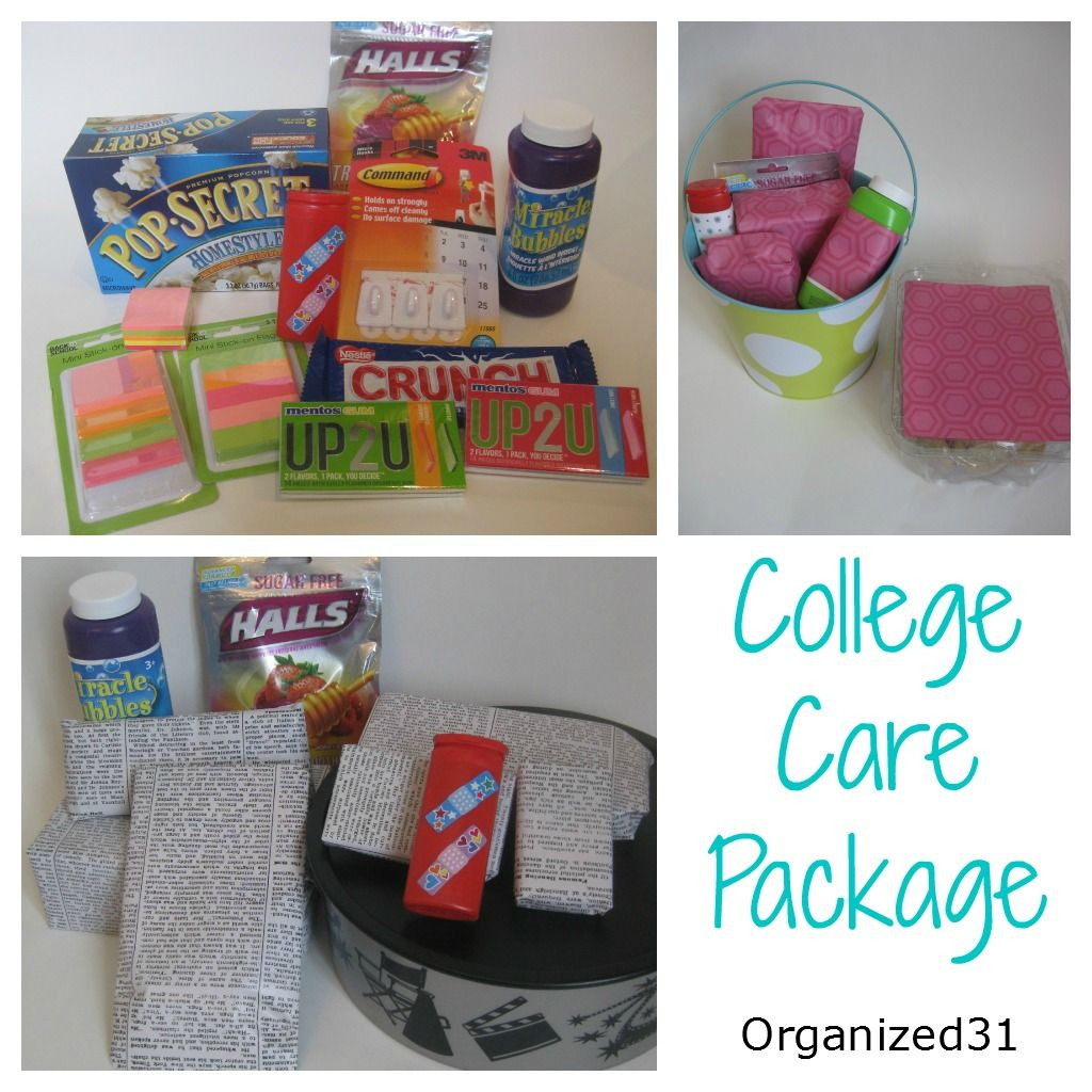 Finals Week Gift Basket Ideas
 College Care Packages