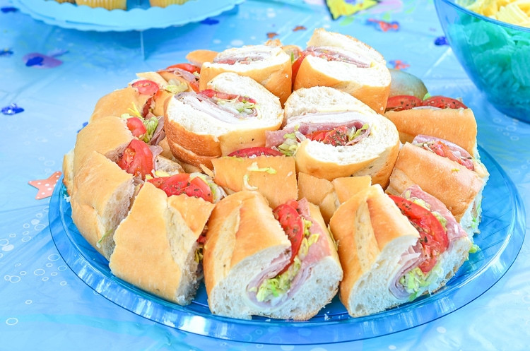 Finding Dory Party Food Ideas
 Finding Dory Birthday Party Outdoor Birthday Parties for