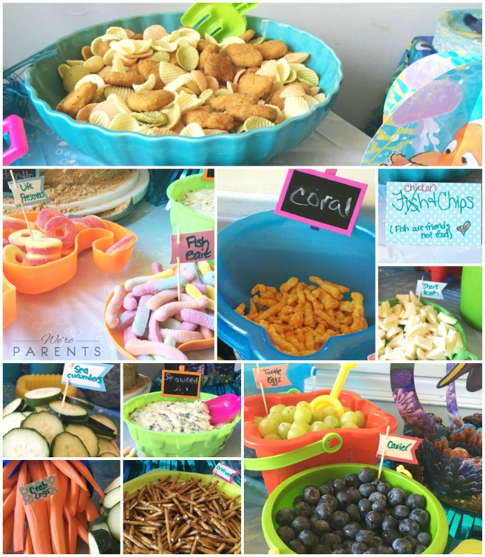 Finding Dory Party Food Ideas
 Ultimate Finding Dory Party We re Parents