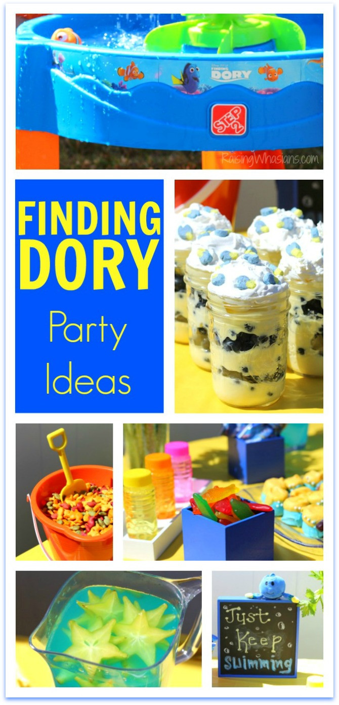 Finding Dory Party Food Ideas
 Finding Dory Party Ideas Raising Whasians