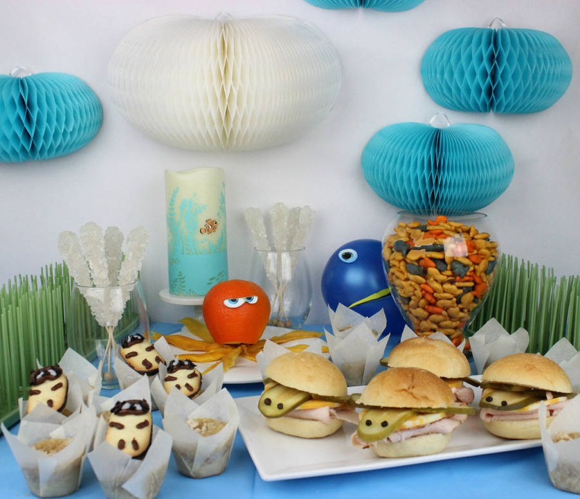 Finding Dory Party Food Ideas
 Over 20 of the best Finding Dory birthday party ideas