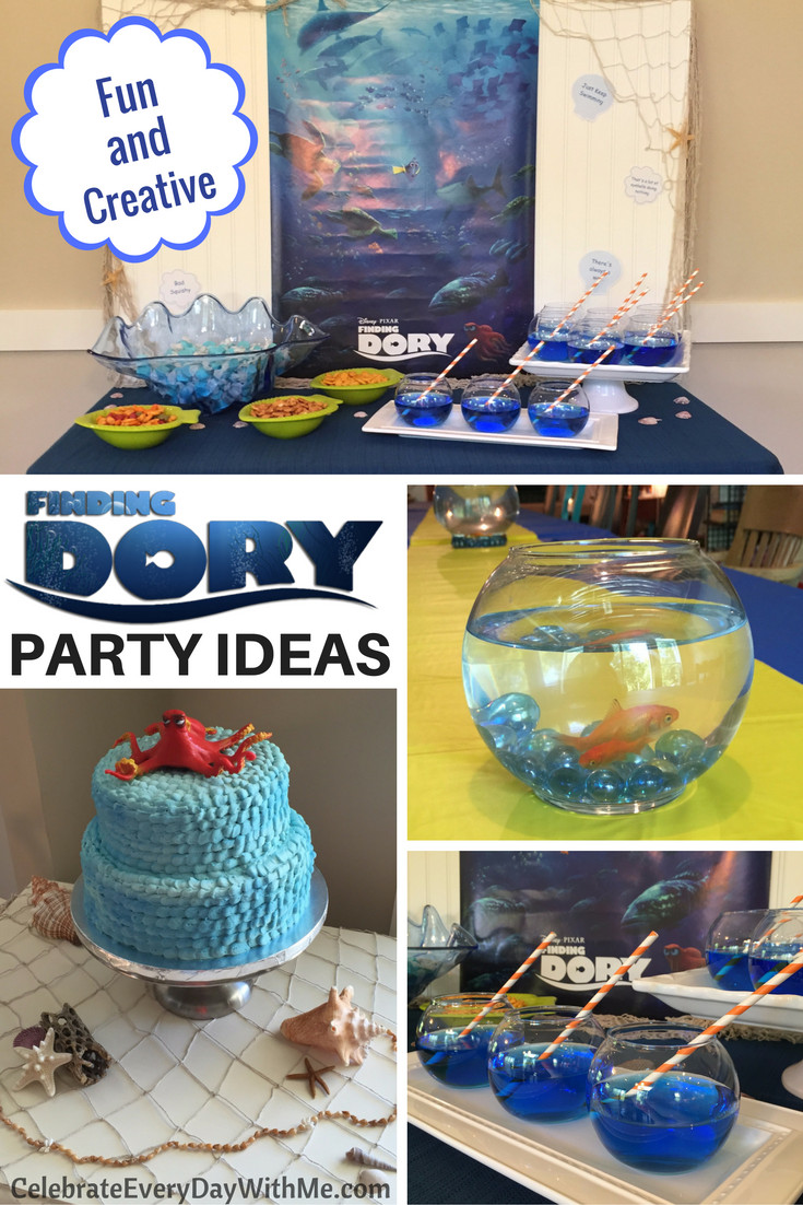 Finding Dory Party Food Ideas
 How to Throw a Fun & Creative FINDING DORY Party