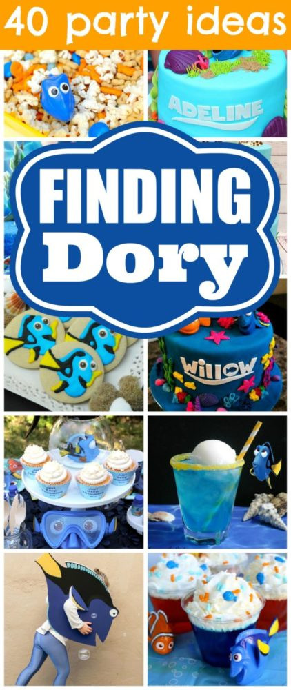 Finding Dory Party Food Ideas
 40 Finding Dory Birthday Party Ideas Pretty My Party