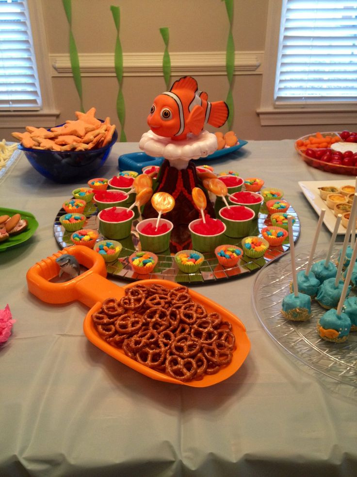Finding Nemo Party Food Ideas
 71 best Finding Nemo Birthday images on Pinterest