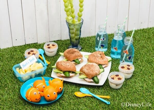 Finding Nemo Party Food Ideas
 Finding Nemo Themed Picnic Recipes