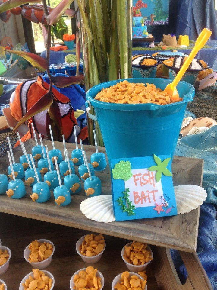 Finding Nemo Party Food Ideas
 kids birthday party ideas Finding Nemo theme