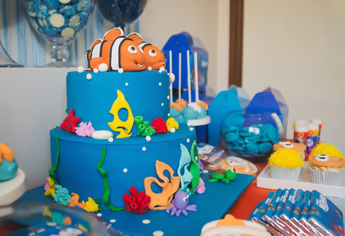 Finding Nemo Party Food Ideas
 Kara s Party Ideas Finding Nemo Themed Birthday Party