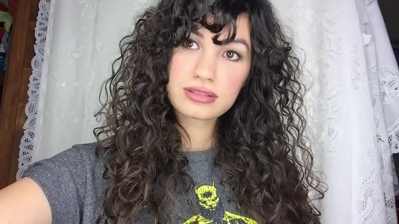 Fine Curly Haircuts
 How I quickly add volume to my long fine curly wavy hair