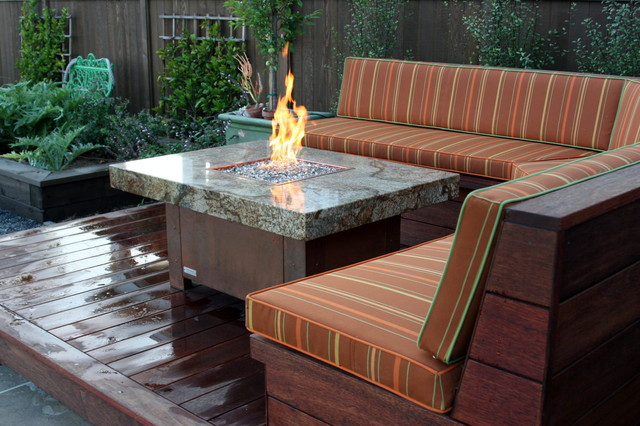 Fire Pit Patio Tables
 Balboa fire pit tables Eclectic Patio Orange County