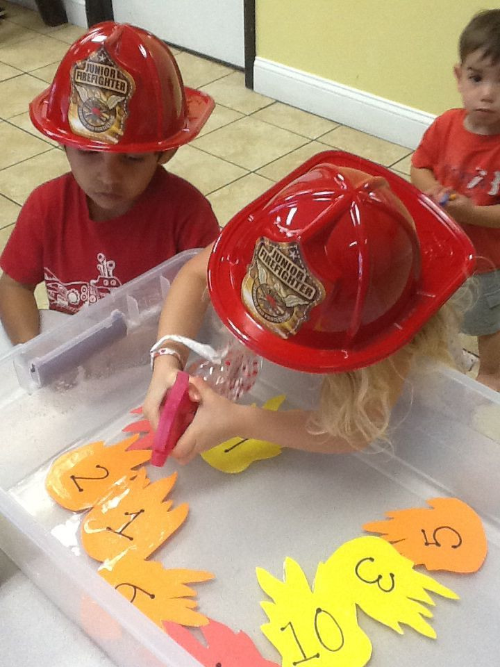 Fireman Craft Ideas For Preschoolers
 Great activity for a firefighter theme week at preschool