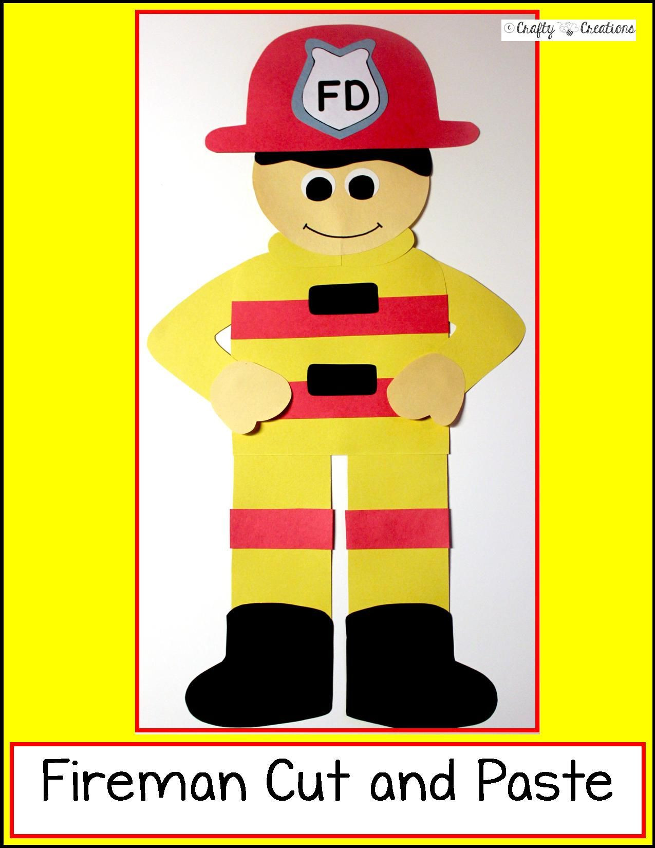 Fireman Craft Ideas For Preschoolers
 Firefighter Craft Preschool