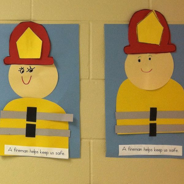 Fireman Craft Ideas For Preschoolers
 Pin by Stefanie Wallerstein on Teaching
