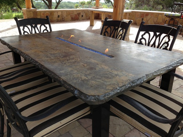 Firepit Patio Table
 Concrete Jungle Patio Furniture & Fire Tables