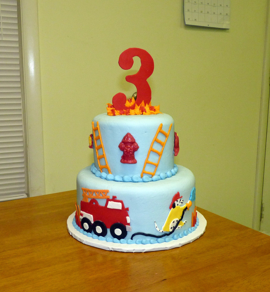 Firetruck Birthday Cake
 Firetruck Birthday Cake CakeCentral