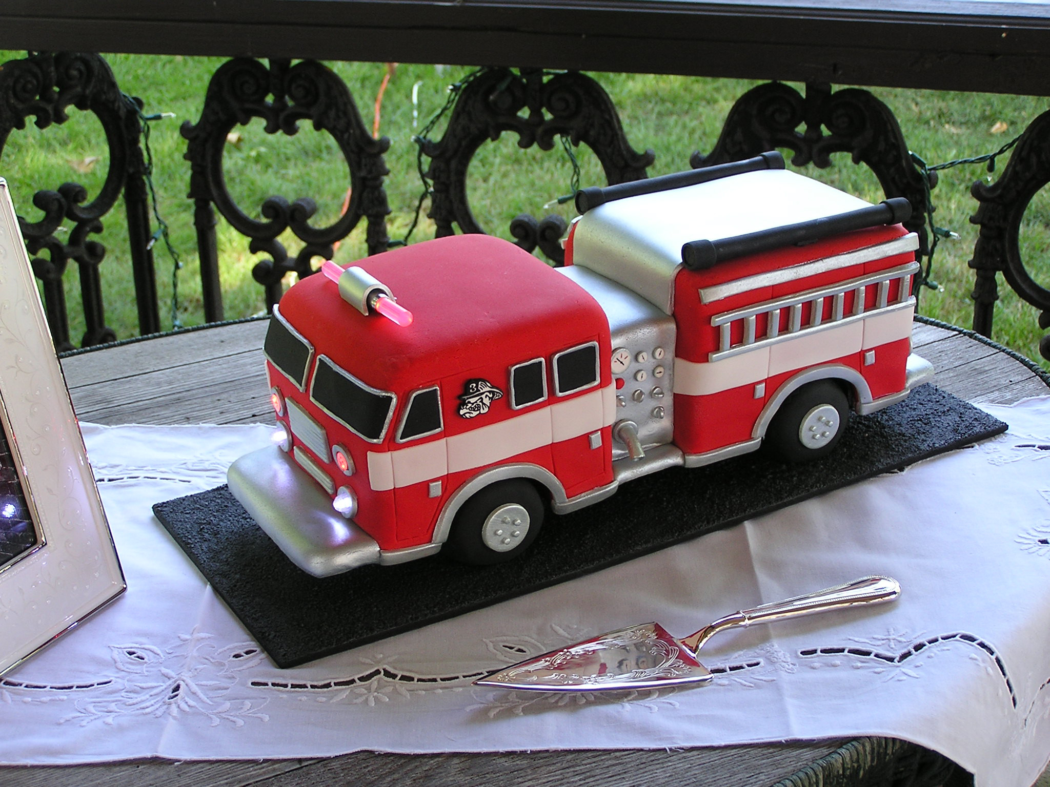 Firetruck Birthday Cake
 Fire Truck Cake 1