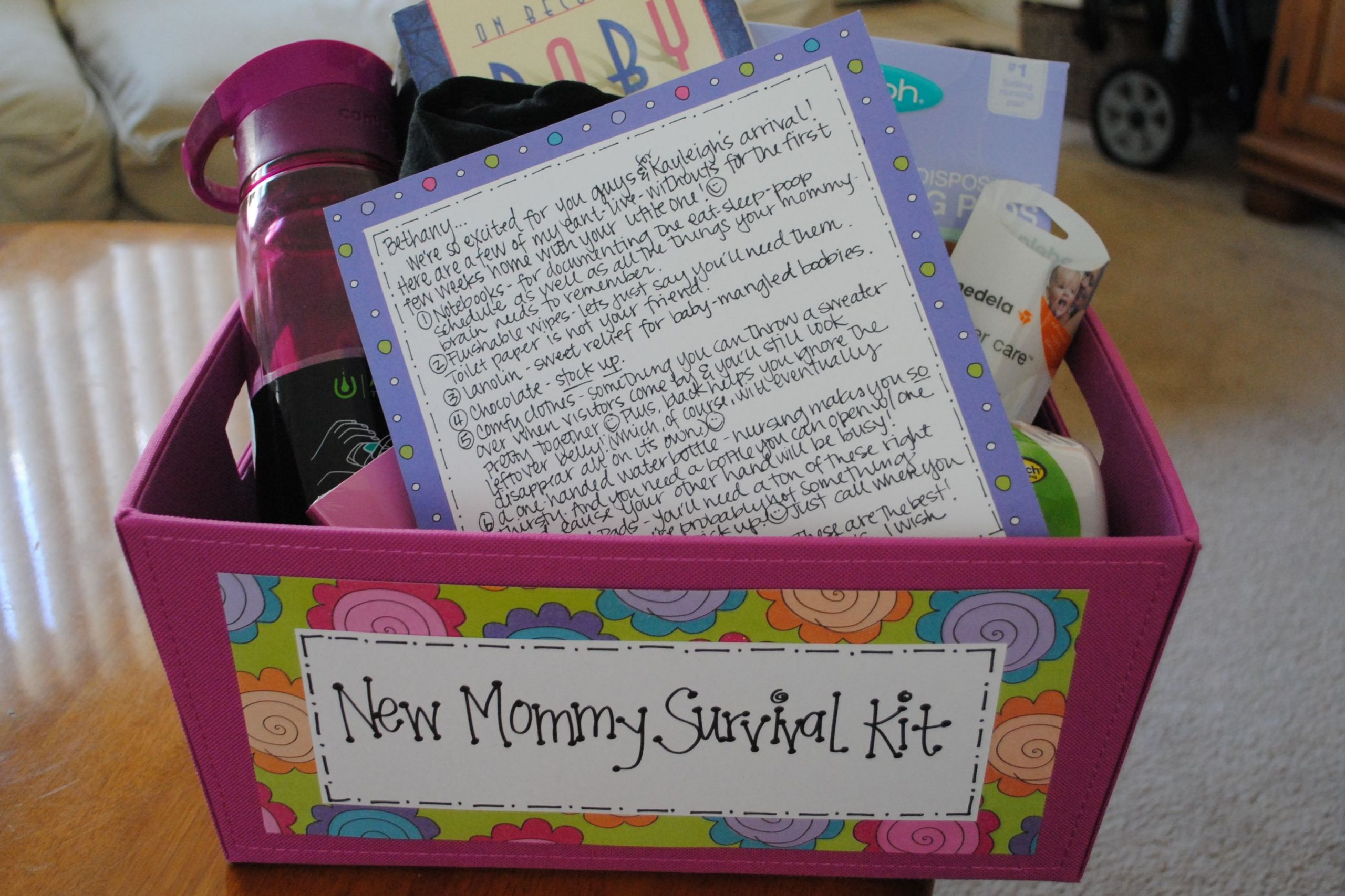 First Baby Gift Ideas For Mom
 mom survival kit Google Search