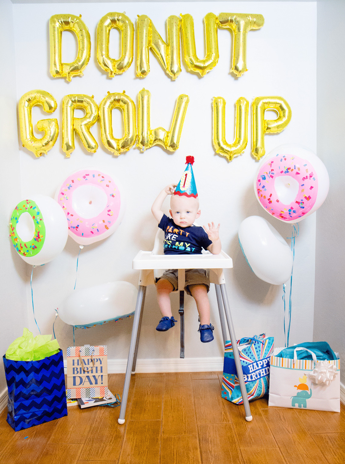 First Birthday Gift Ideas
 Donut Grow Up 1st Birthday Party Friday We re in Love