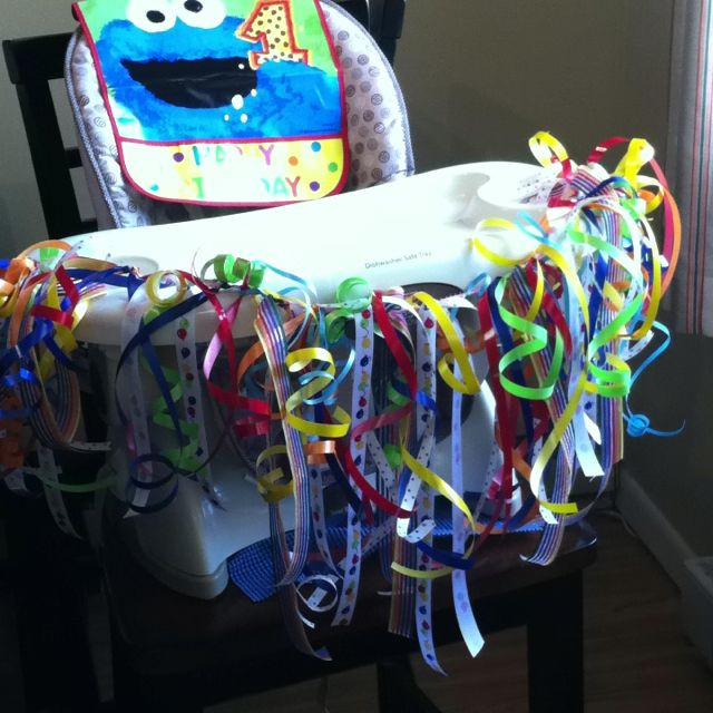 First Birthday High Chair Decorations
 1000 images about High Chair Decor on Pinterest