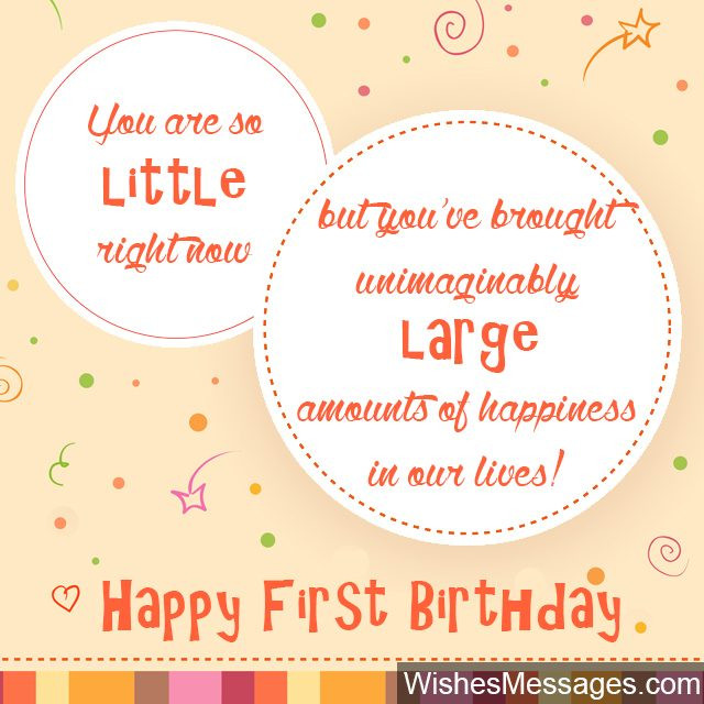 First Birthday Quotes For Baby Girl
 1st Birthday Wishes First Birthday Quotes and Messages