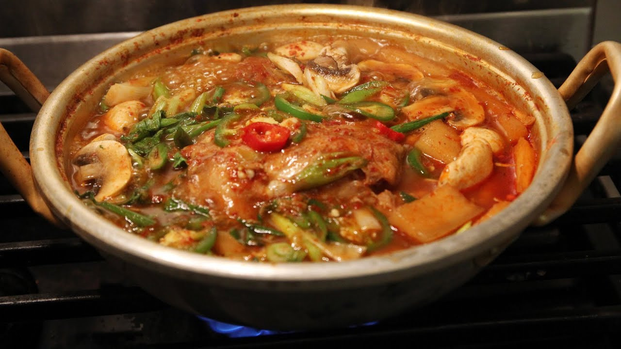 Fish Soup Recipes
 Spicy fish soup maeuntang