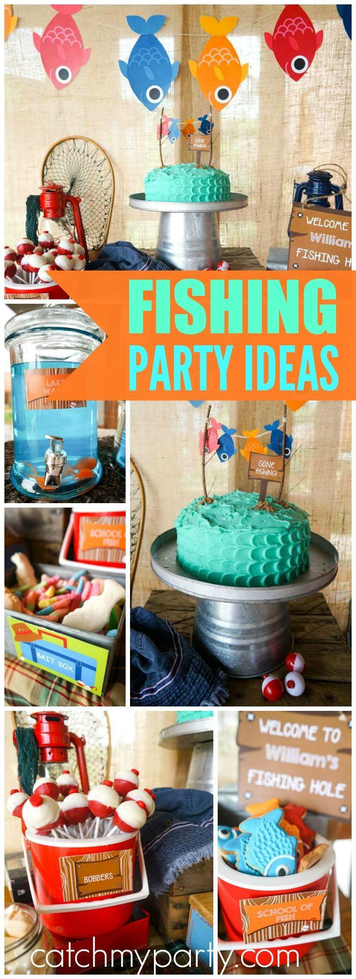 Fish Themed Birthday Party
 You have to see this “Gone Fishing” themed party See more