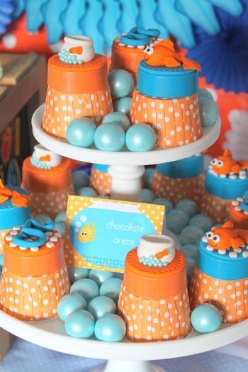 Fish Themed Birthday Party
 20 Fishing Themed Birthday Party Ideas Spaceships and