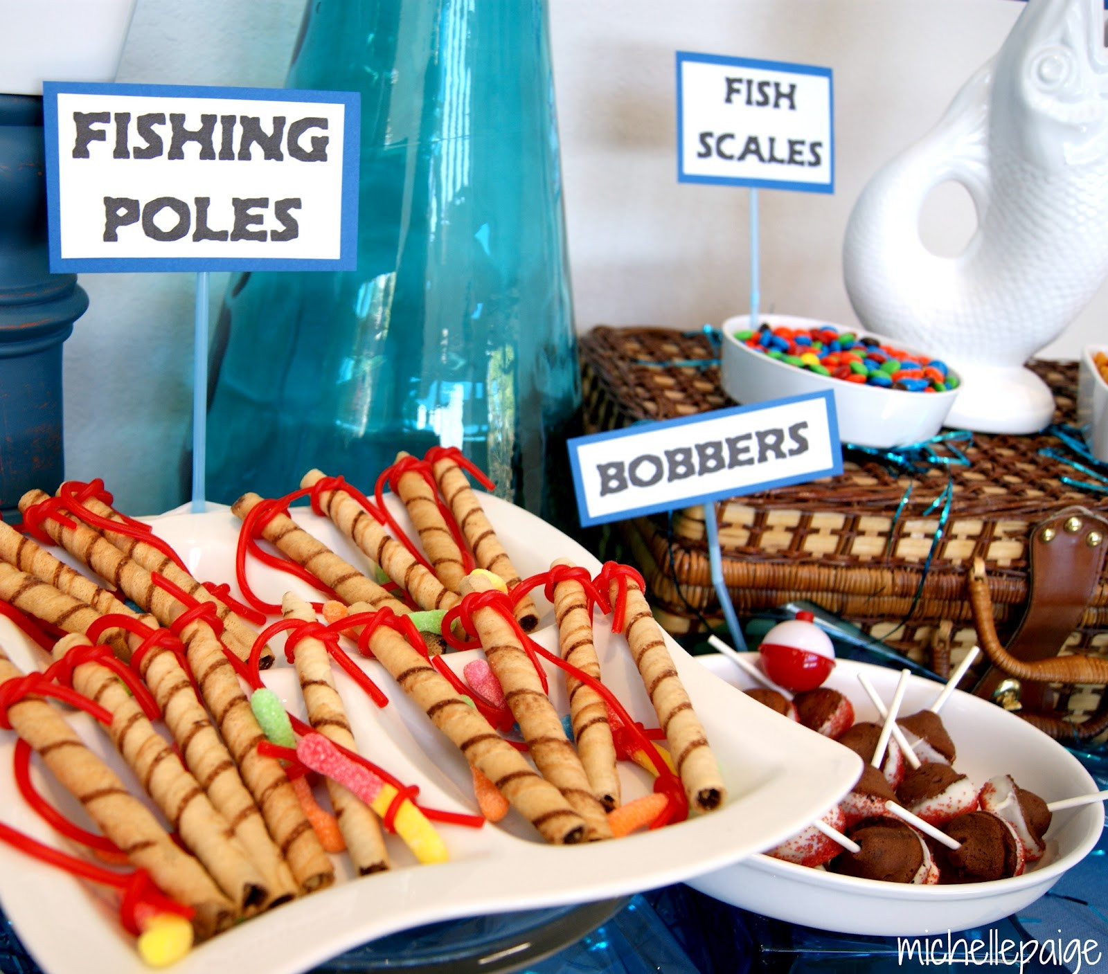 Fish Themed Birthday Party
 michelle paige blogs Father s Day Fishing Party