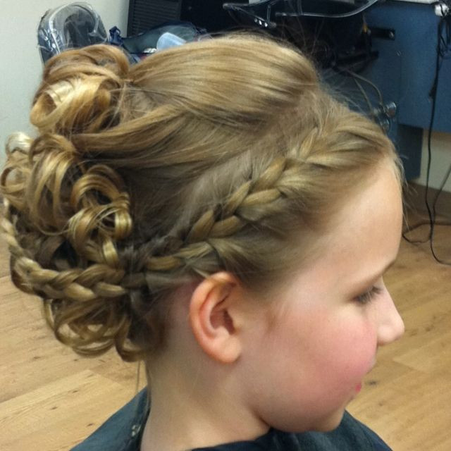 Flower Girl Hairstyles For Long Hair
 cute style for long hair special occasions