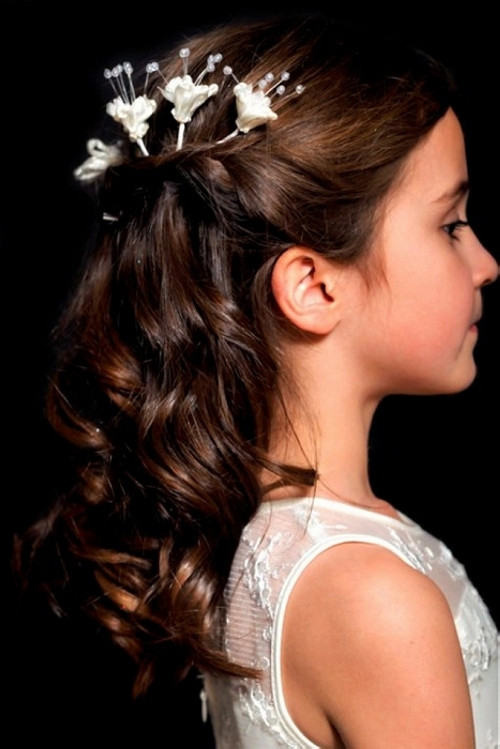 Flower Girl Hairstyles For Long Hair
 9 Beautiful Flower Girl Hairstyles