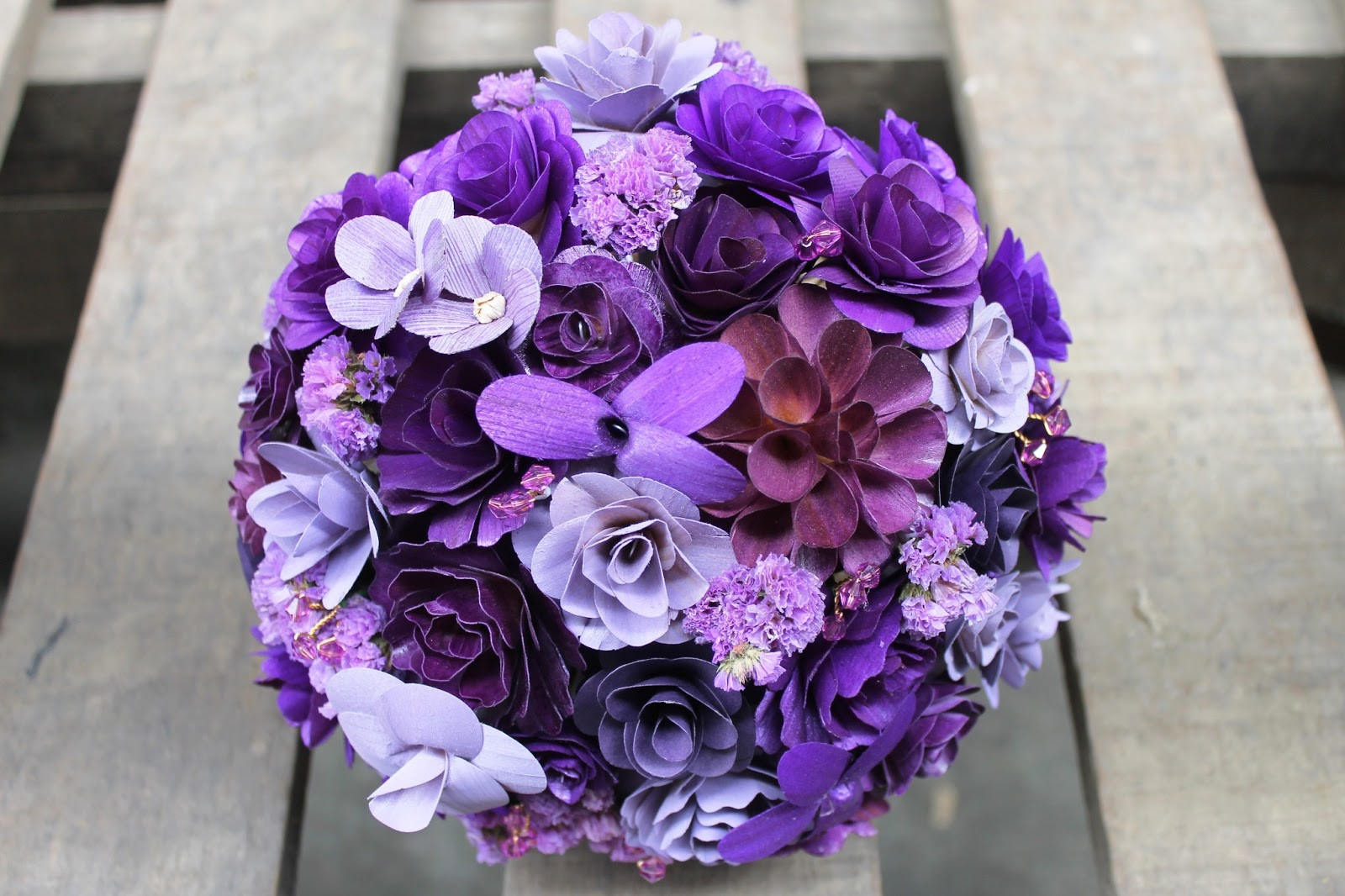 Flowers For Wedding Bouquet
 Wholesale Wedding Bouquets made of Wooden Flowers