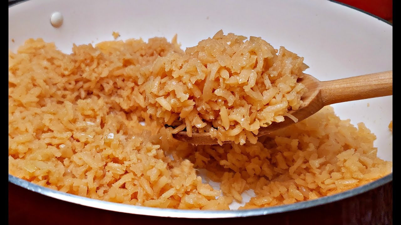 Fluffy Mexican Rice
 Easy Mexican Rice Recipe