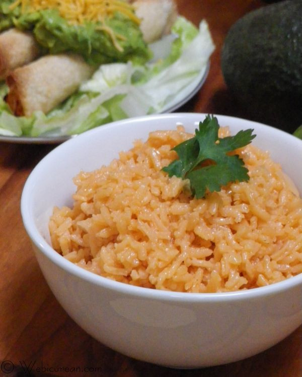 Fluffy Mexican Rice
 Martin’s Easy Mexican Rice