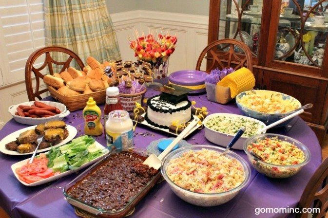 Food For Graduation Party Ideas
 11 Tips for a Great High School Graduation Party GO MOM