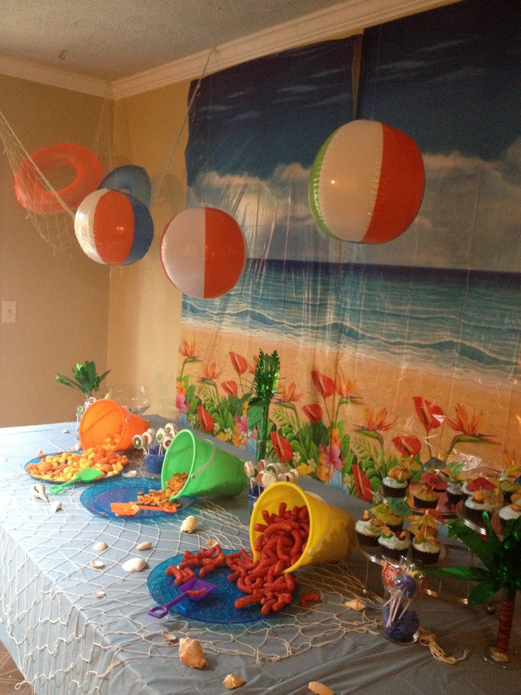 Food Ideas For A Beach Themed Party
 17 Best images about Beach Party on Pinterest