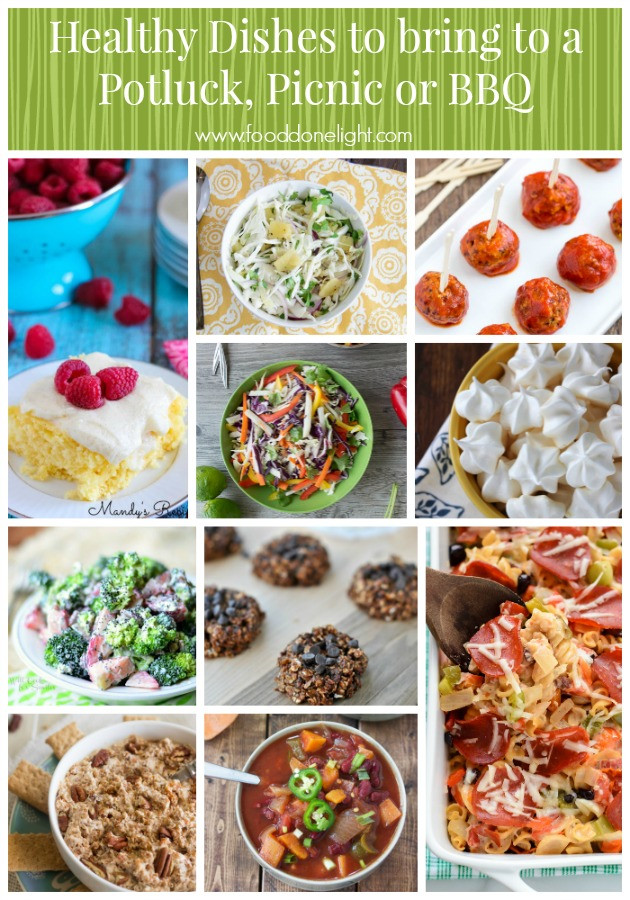 Food Ideas To Bring To A Party
 Healthy Dishes to take to a Potluck Picnic or BBQ Food