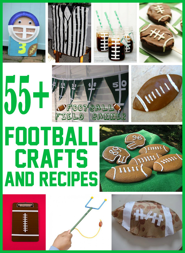 Football Crafts For Kids
 55 Football Crafts & Recipes for Kids