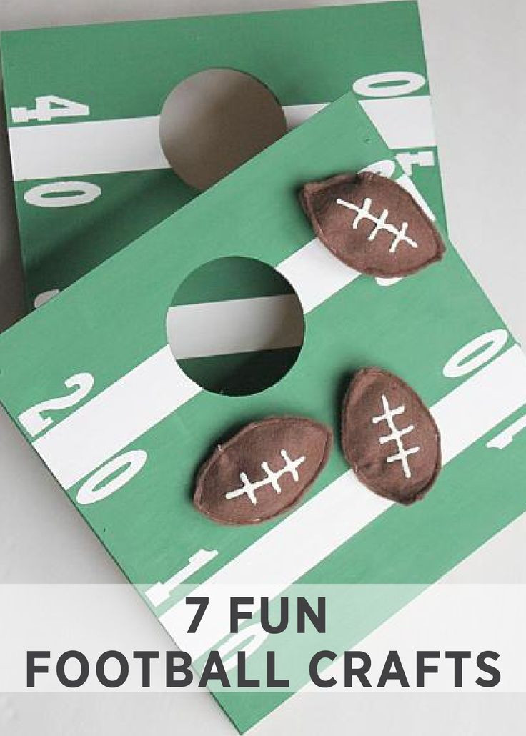 Football Crafts For Kids
 7 FUN FOOTBALL CRAFTS