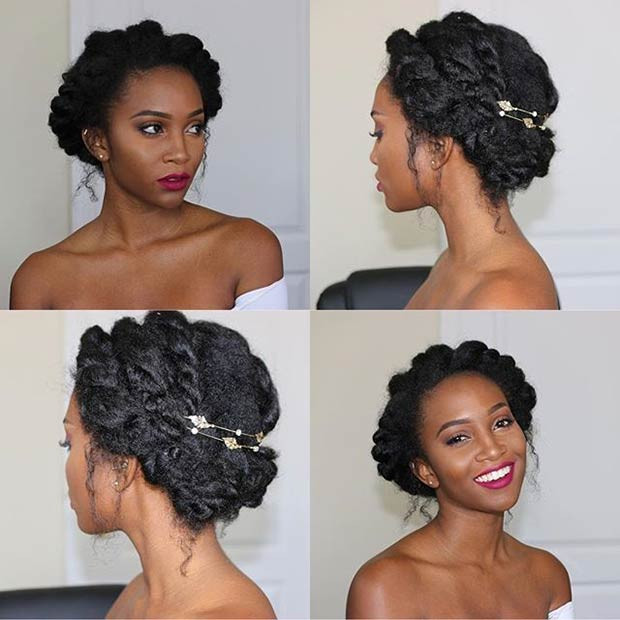Formal Hairstyles For Short Natural Hair
 21 Chic and Easy Updo Hairstyles for Natural Hair