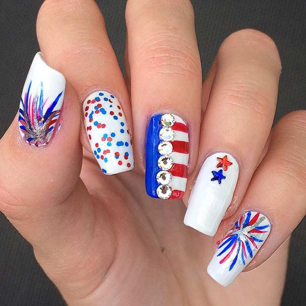 Fourth Of July Nail Ideas
 31 Patriotic Nail Ideas for the 4th of July